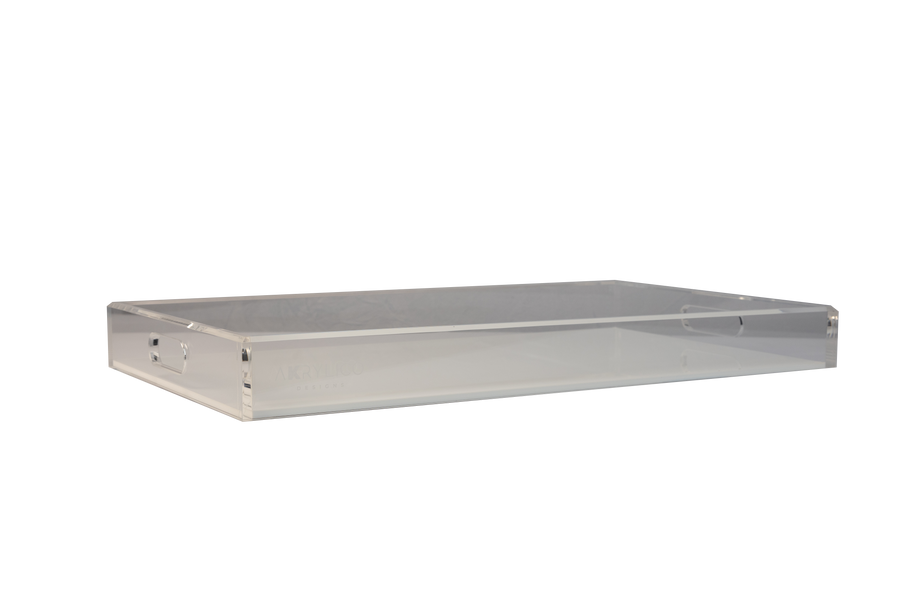 Large Serving Tray - White