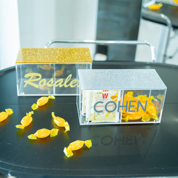 Tea Box - Gold Glitter (Mini)